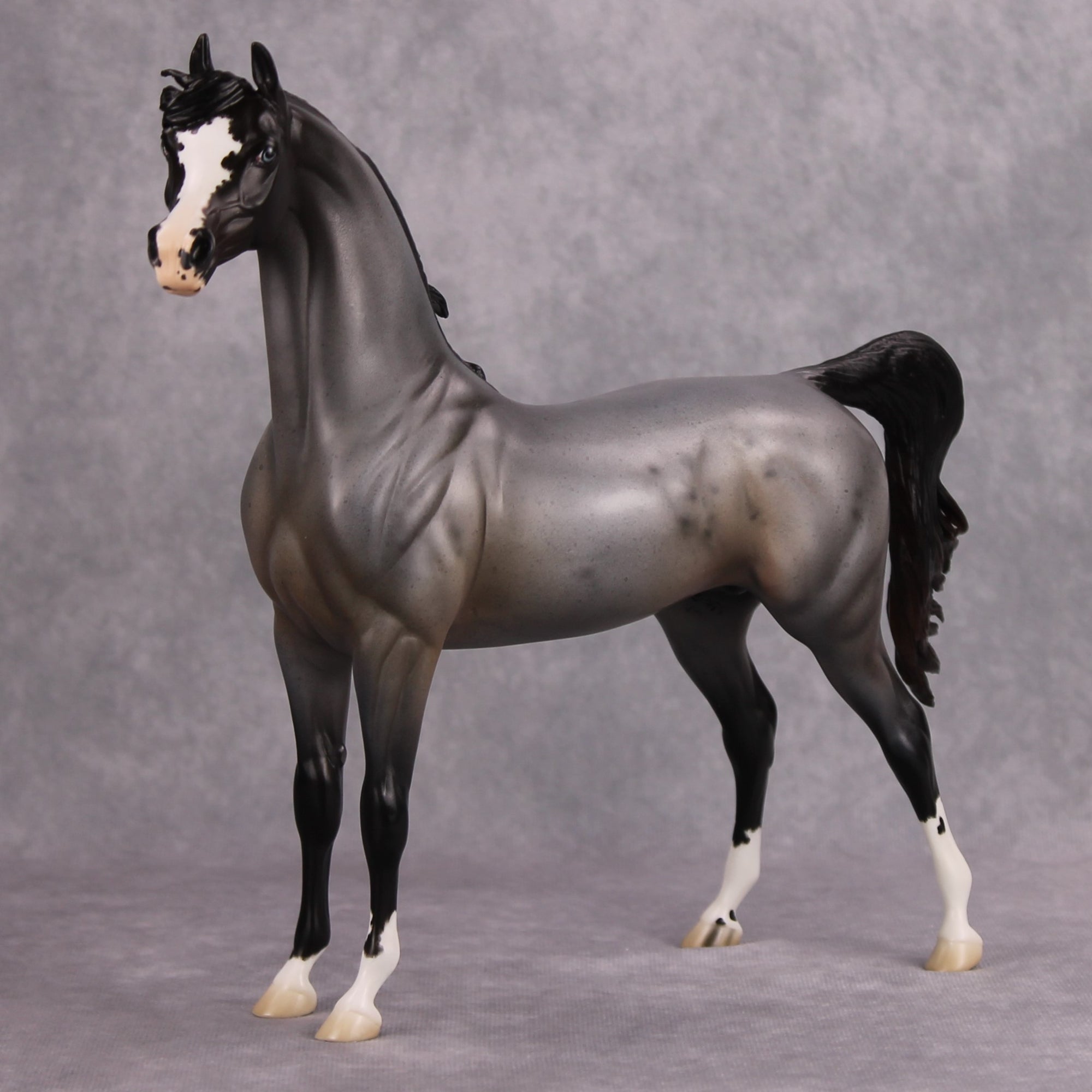 Alluvium OOAK Blue Roan Custom Arabian with Corn Spots By Jess Hamill MM24 Best Offer