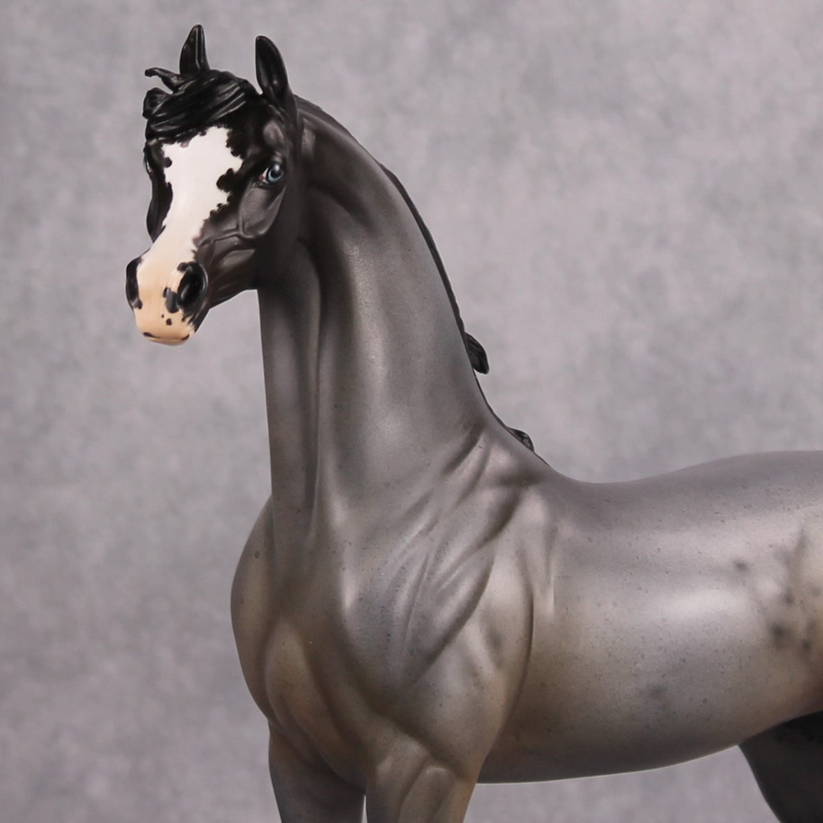 Alluvium OOAK Blue Roan Custom Arabian with Corn Spots By Jess Hamill MM24 Best Offer