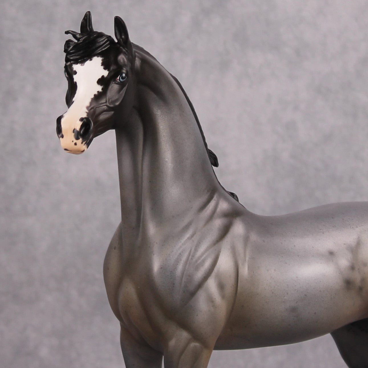 Alluvium OOAK Blue Roan Custom Arabian with Corn Spots By Jess Hamill MM24 Best Offer