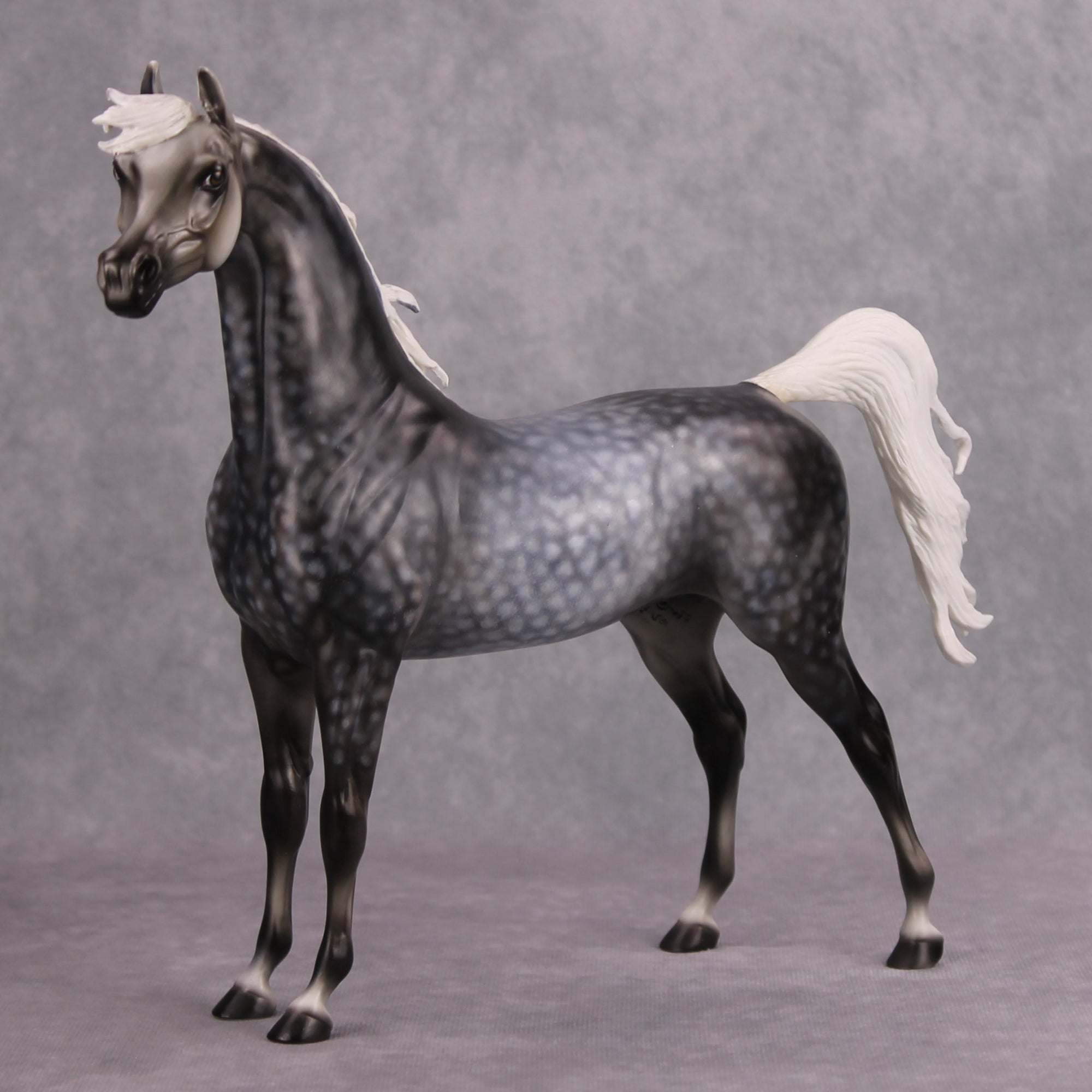 Mystery OOAK Dappled Grey Custom Arabian By Dawn Quick MM24