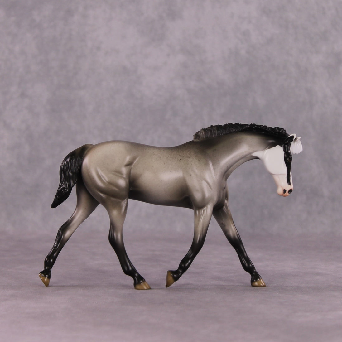 "Brocktree" LE-4 FCM Pebble Warmblood by Jess Hamill - Menagerie Series