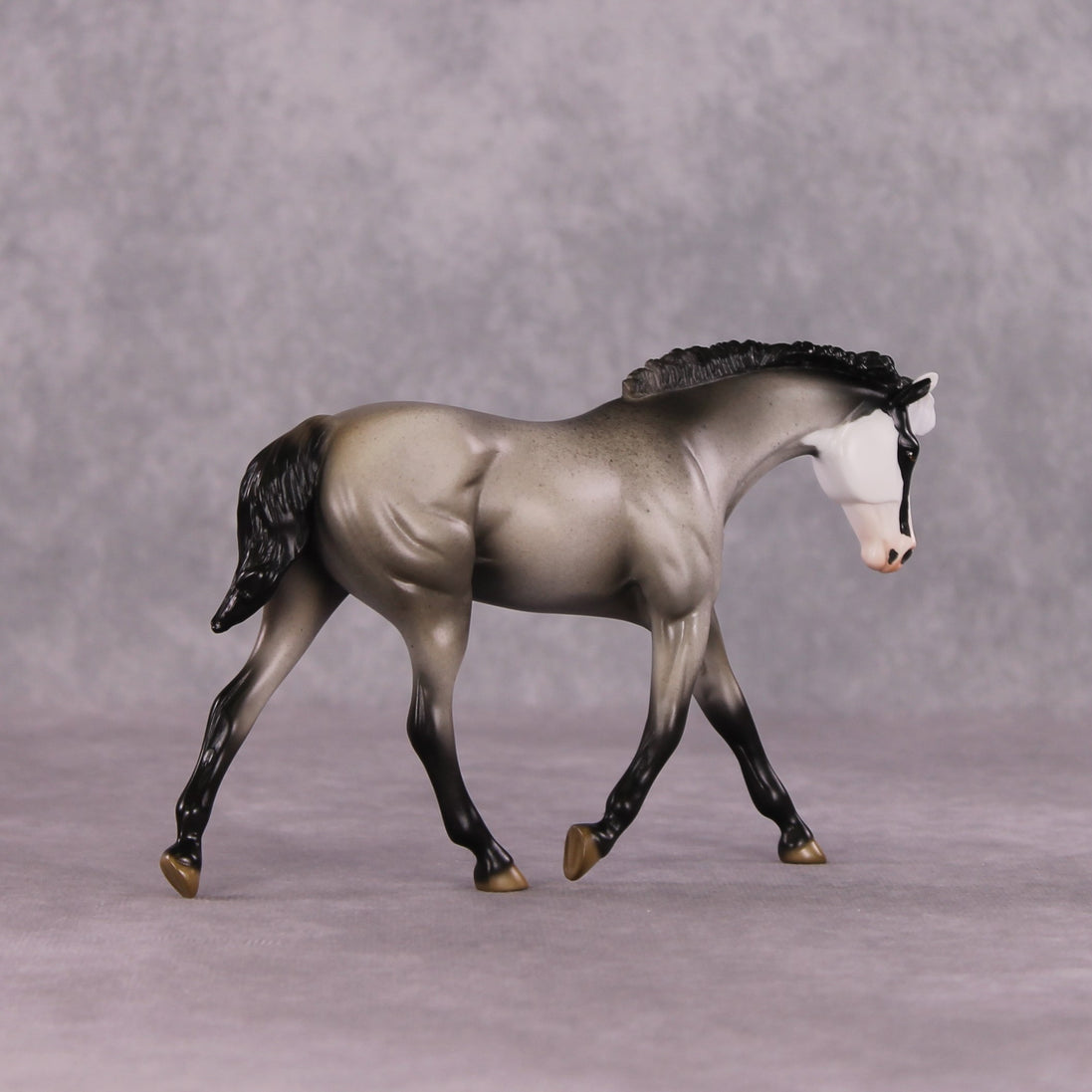 "Brocktree" LE-4 FCM Pebble Warmblood by Jess Hamill - Menagerie Series