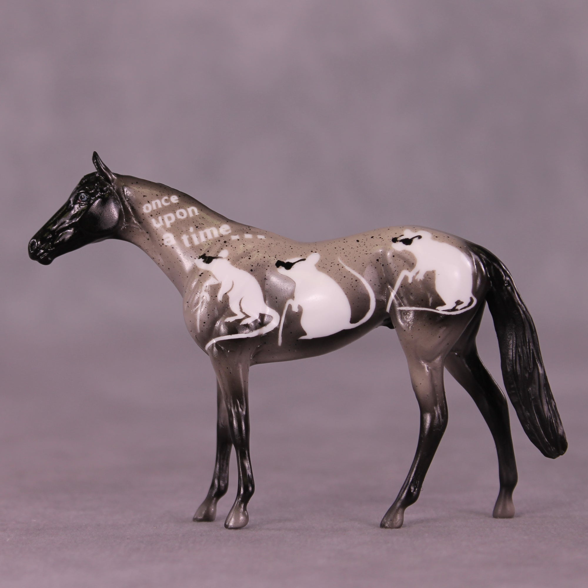 Three Blind Mice OOAK Chip Thoroughbred by Kike (Enrique) Duarte LHS25