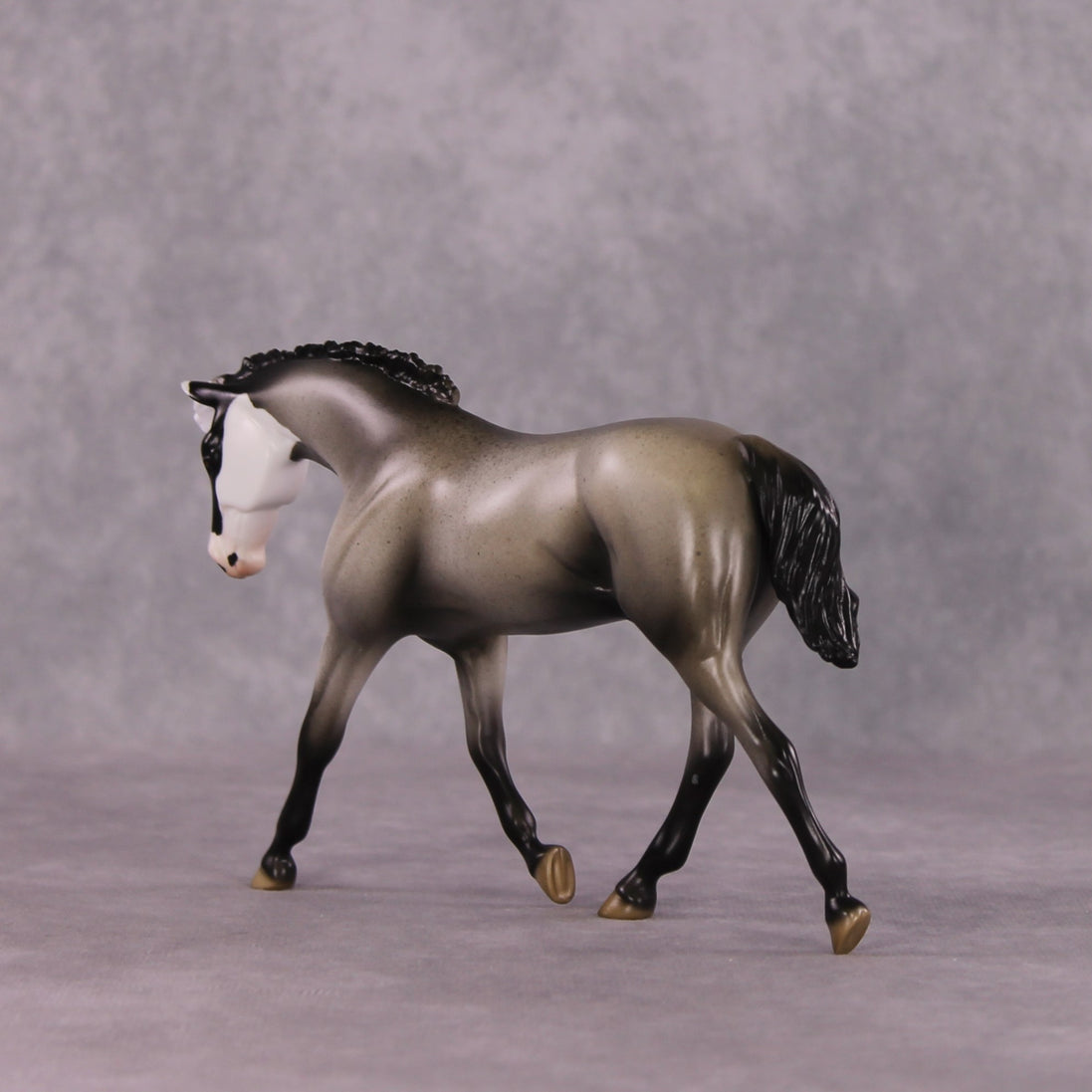 "Brocktree" LE-4 FCM Pebble Warmblood by Jess Hamill - Menagerie Series