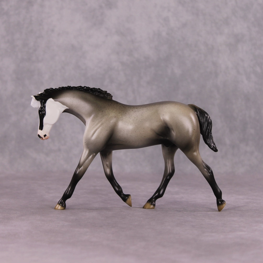 "Brocktree" LE-4 FCM Pebble Warmblood by Jess Hamill - Menagerie Series