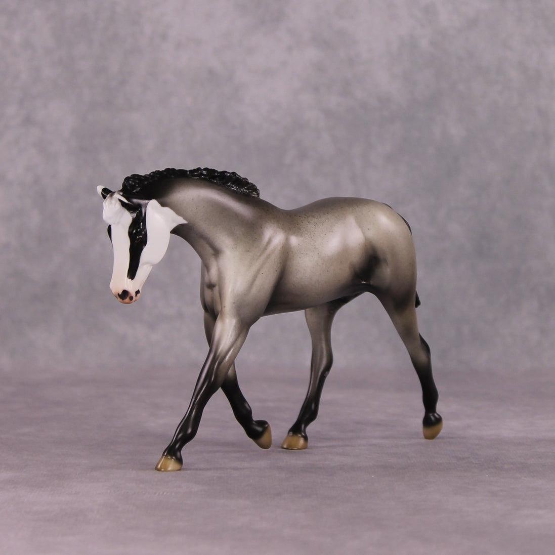"Brocktree" LE-4 FCM Pebble Warmblood by Jess Hamill - Menagerie Series