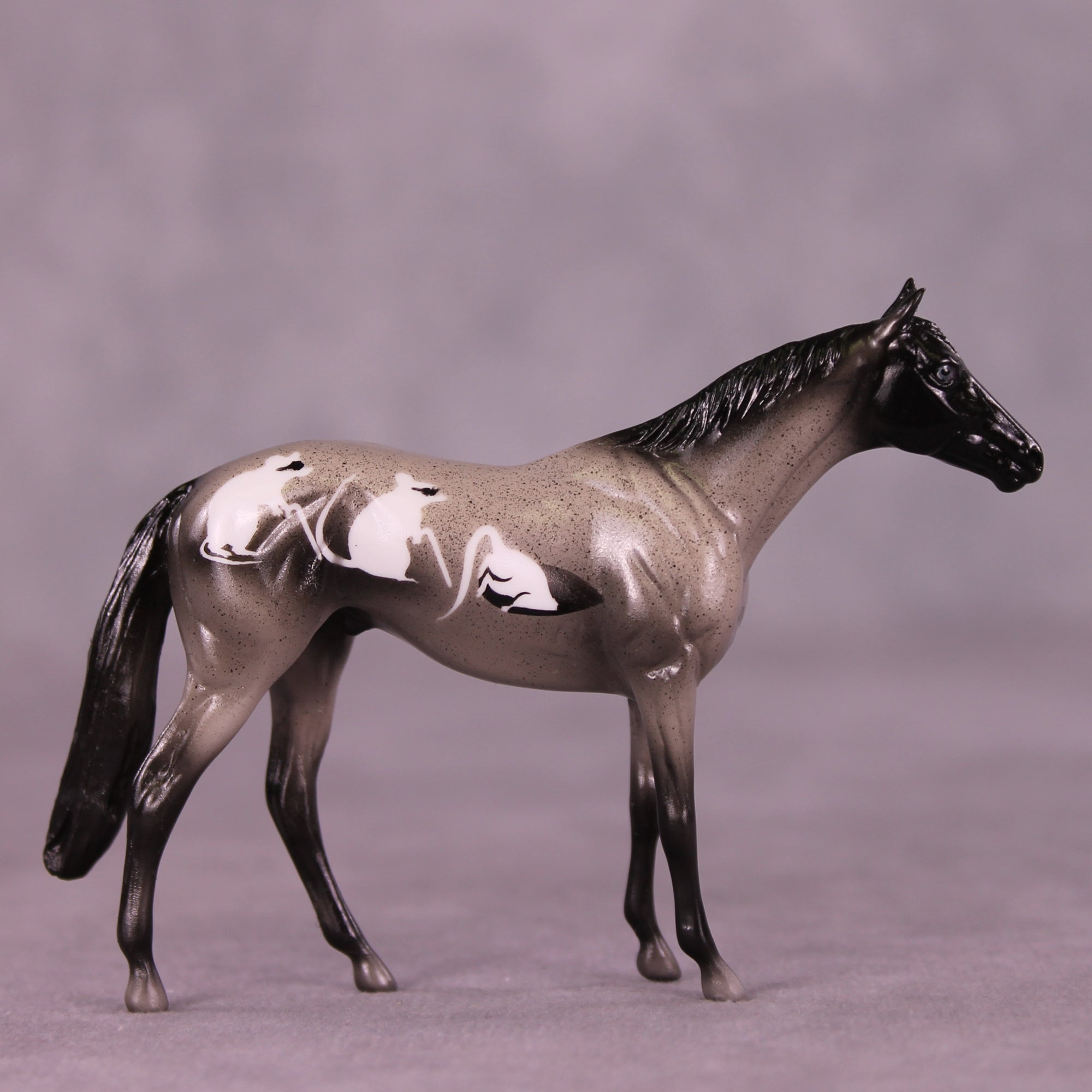 Three Blind Mice OOAK Chip Thoroughbred by Kike (Enrique) Duarte LHS25