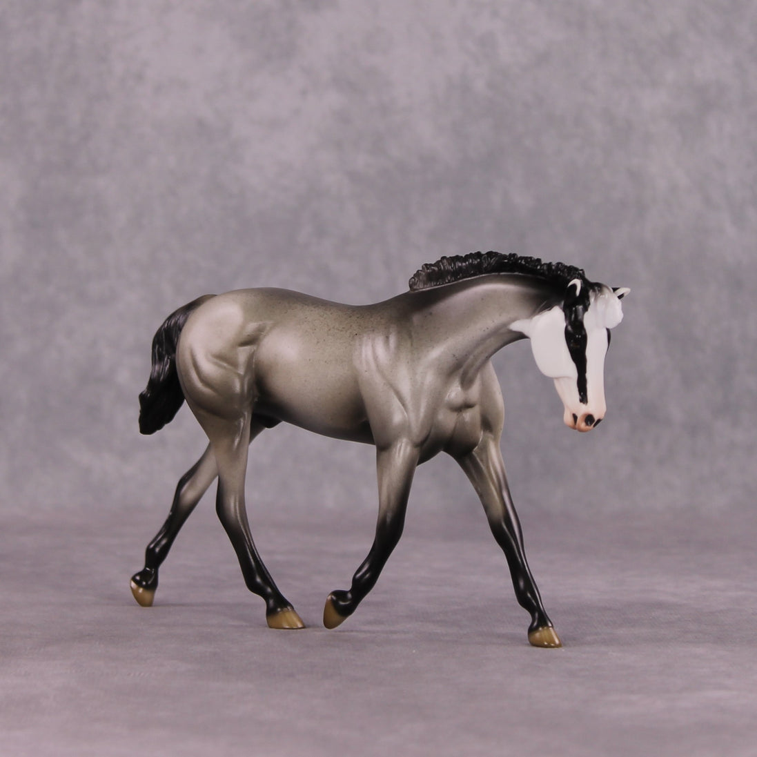 "Brocktree" LE-4 FCM Pebble Warmblood by Jess Hamill - Menagerie Series