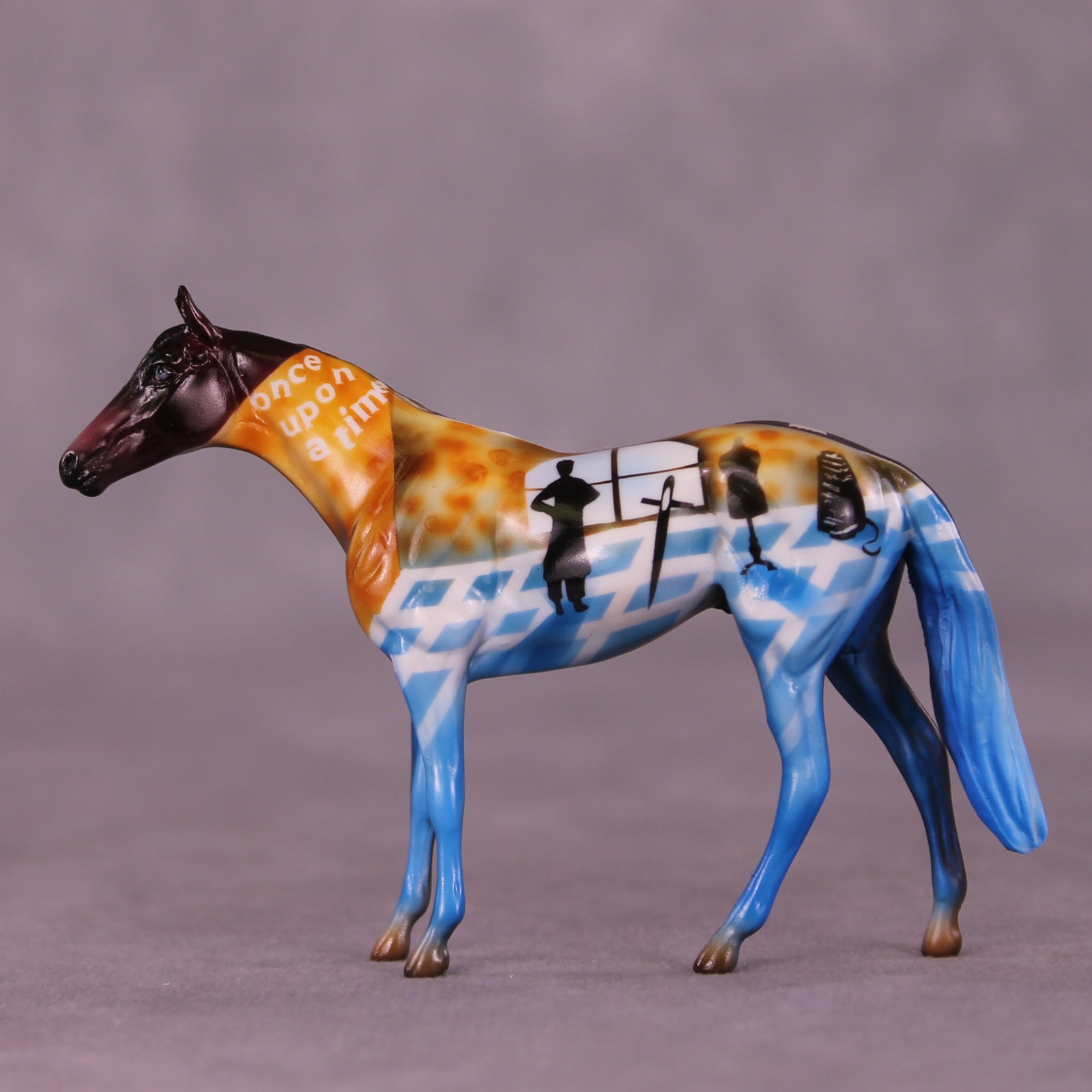 The Brave Little Tailor OOAK Chip Thoroughbred by Kike (Enrique) Duarte LHS25