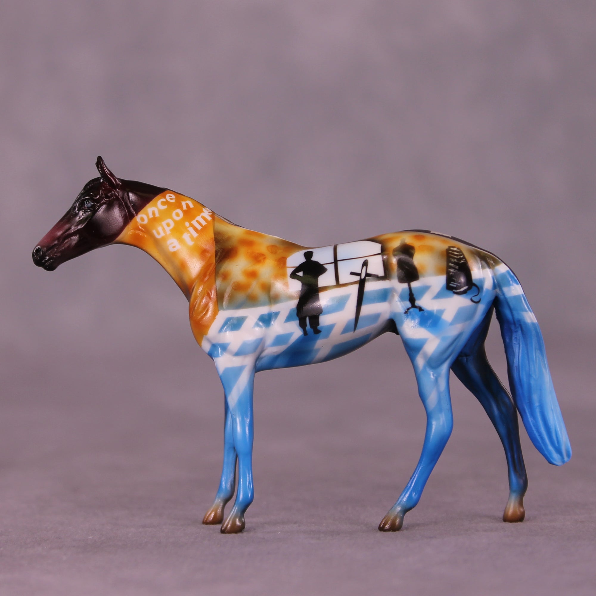 The Brave Little Tailor OOAK Chip Thoroughbred by Kike (Enrique) Duarte LHS25