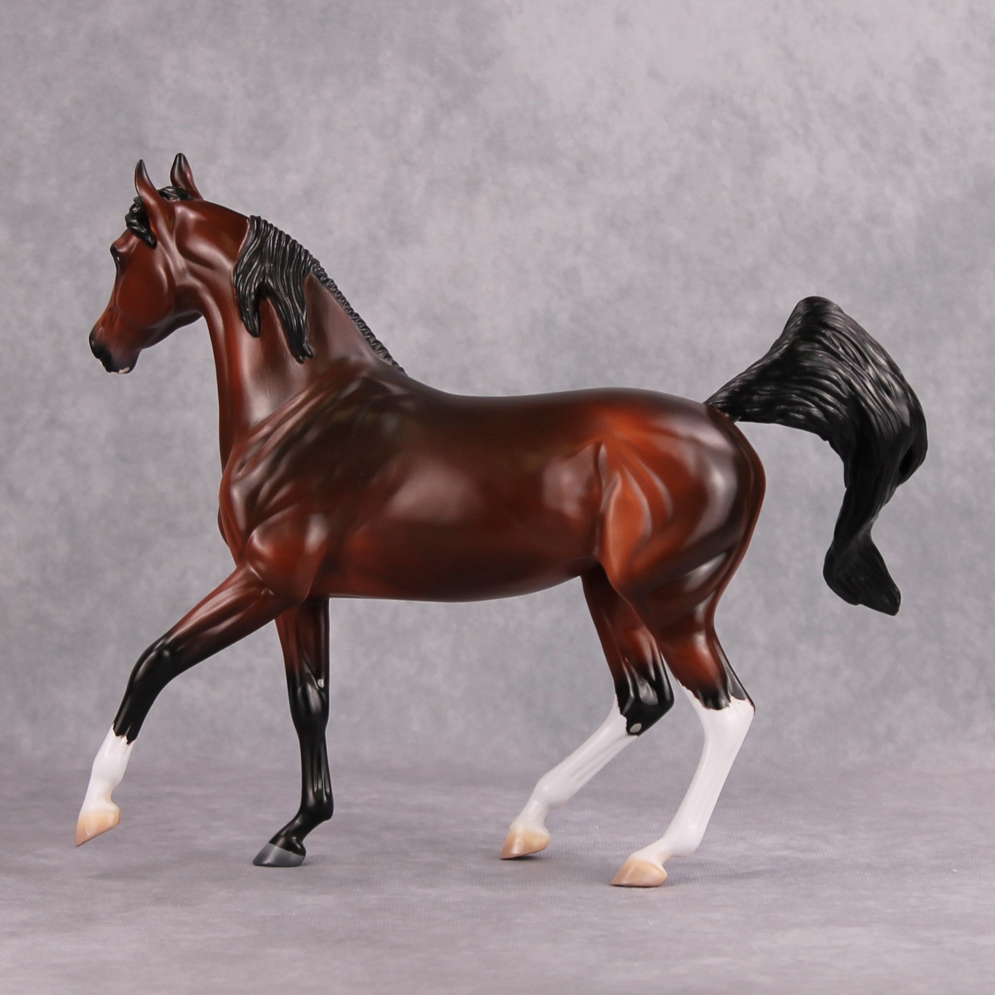 Kharisma OOAK Shaded Bay Arab Mare By Visiting Artist Kirsten Wellman MM24