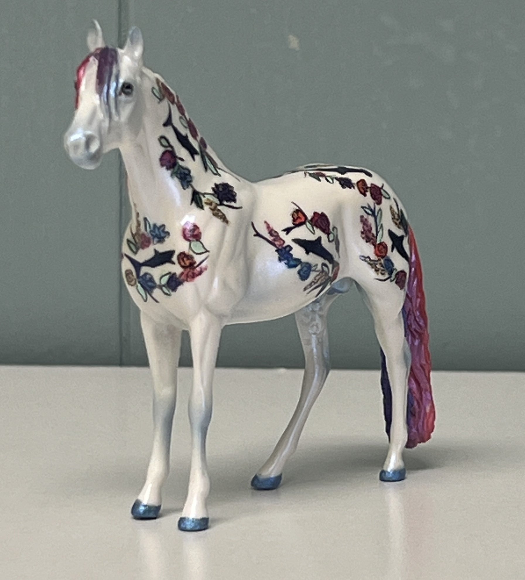 Rainbow Sharks OOAK Chip - SAMPLE &amp; OOAK SALE APRIL 2024 SS424