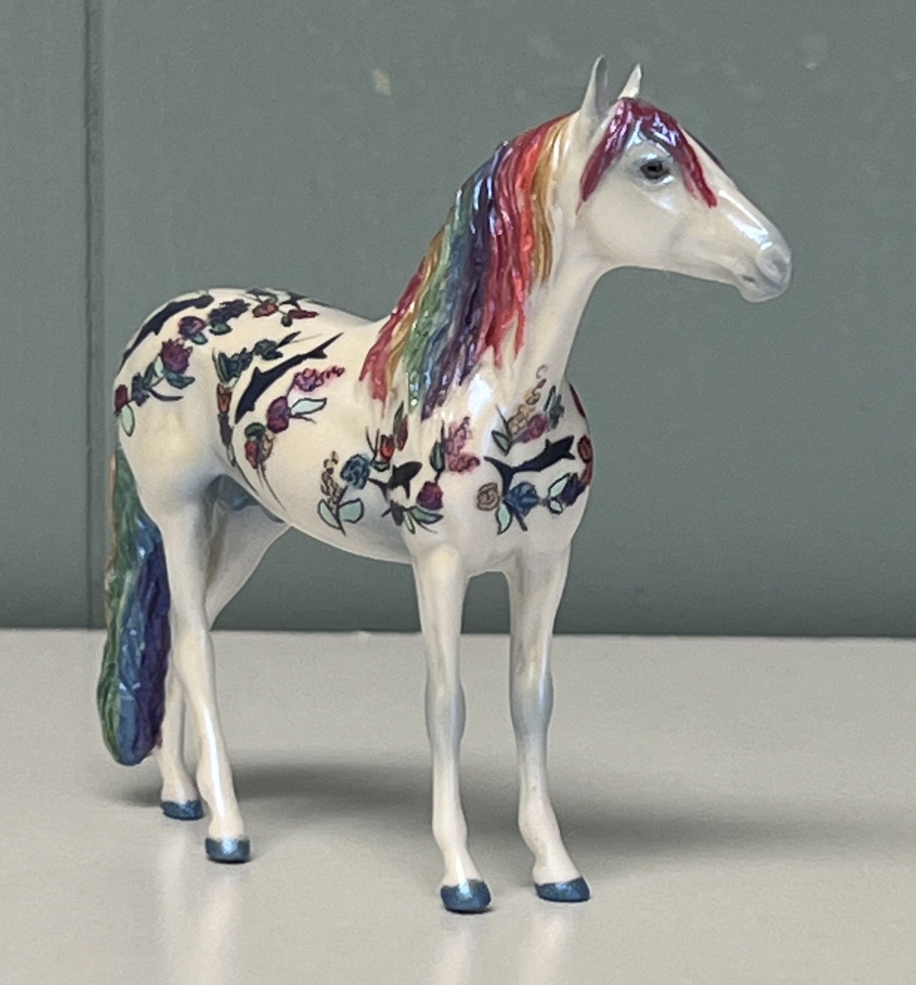 Rainbow Sharks OOAK Chip - SAMPLE &amp; OOAK SALE APRIL 2024 SS424