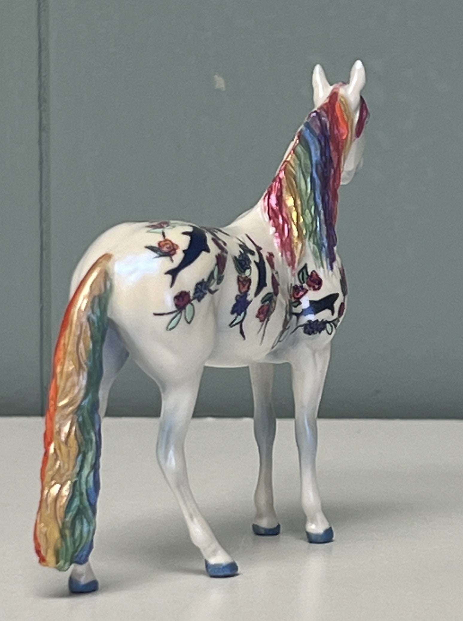 Rainbow Sharks OOAK Chip - SAMPLE &amp; OOAK SALE APRIL 2024 SS424