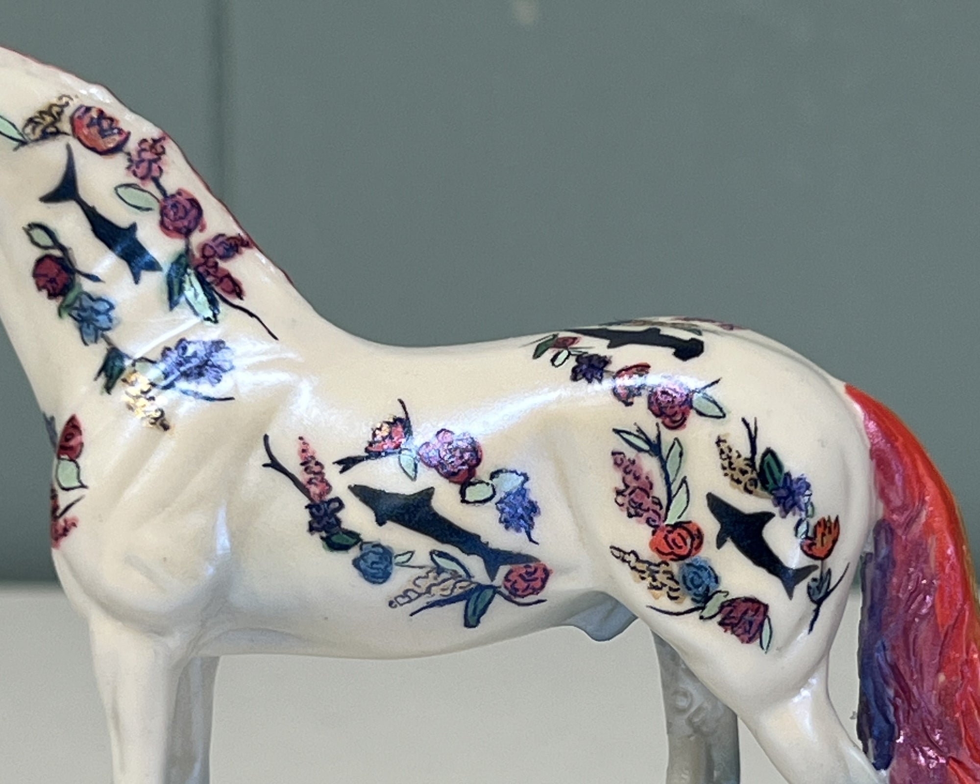 Rainbow Sharks OOAK Chip - SAMPLE &amp; OOAK SALE APRIL 2024 SS424