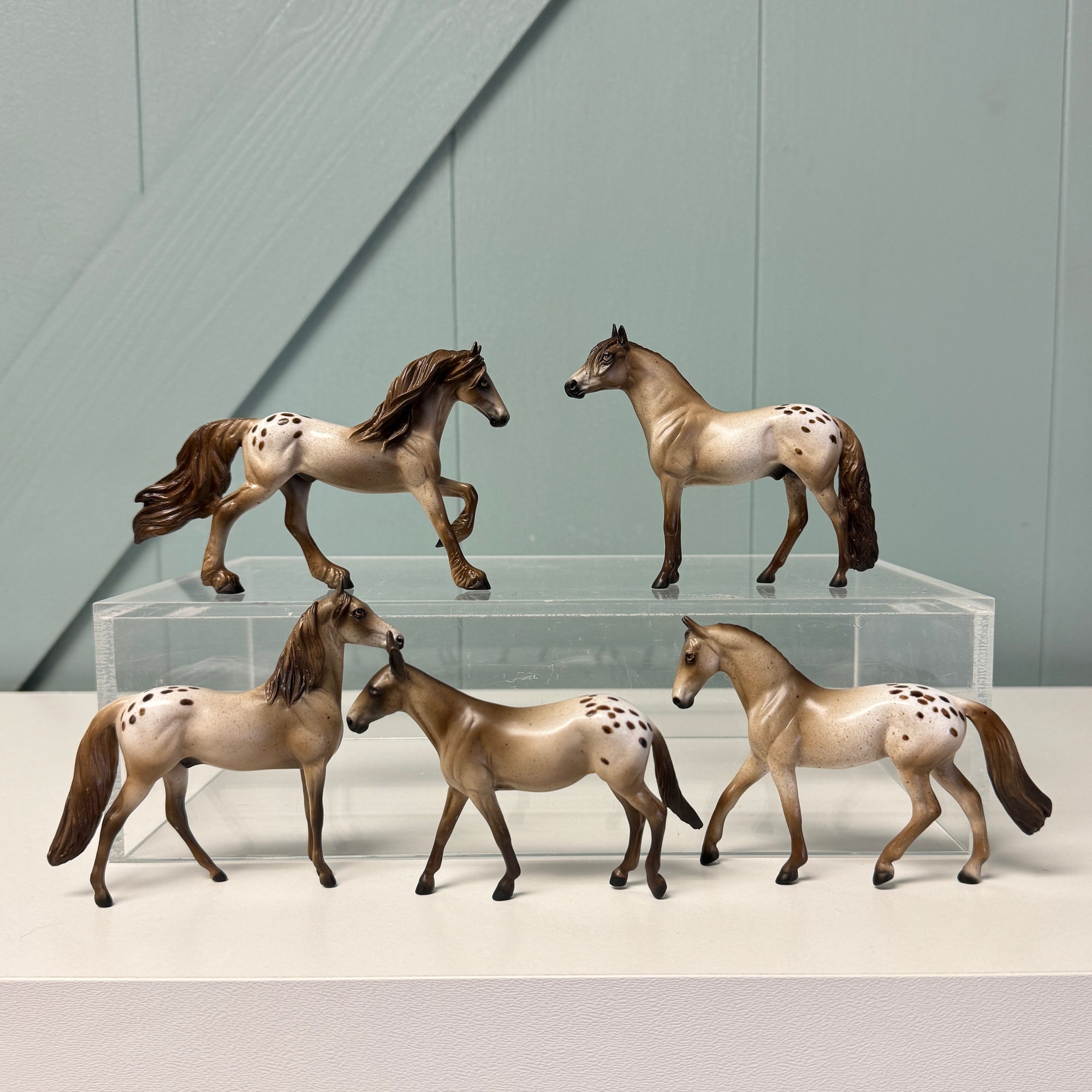 Cayenne Series LE-5 OOAK Grulla Appaloosa Chips By Dawn Quick and Julie Keim $99 Chip Sale