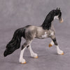 PREVIEW LISTING ONLY Larry OOAK Grulla Pinto Friesian Chip By Dawn Quick MM24