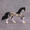 PREVIEW LISTING ONLY Larry OOAK Grulla Pinto Friesian Chip By Dawn Quick MM24