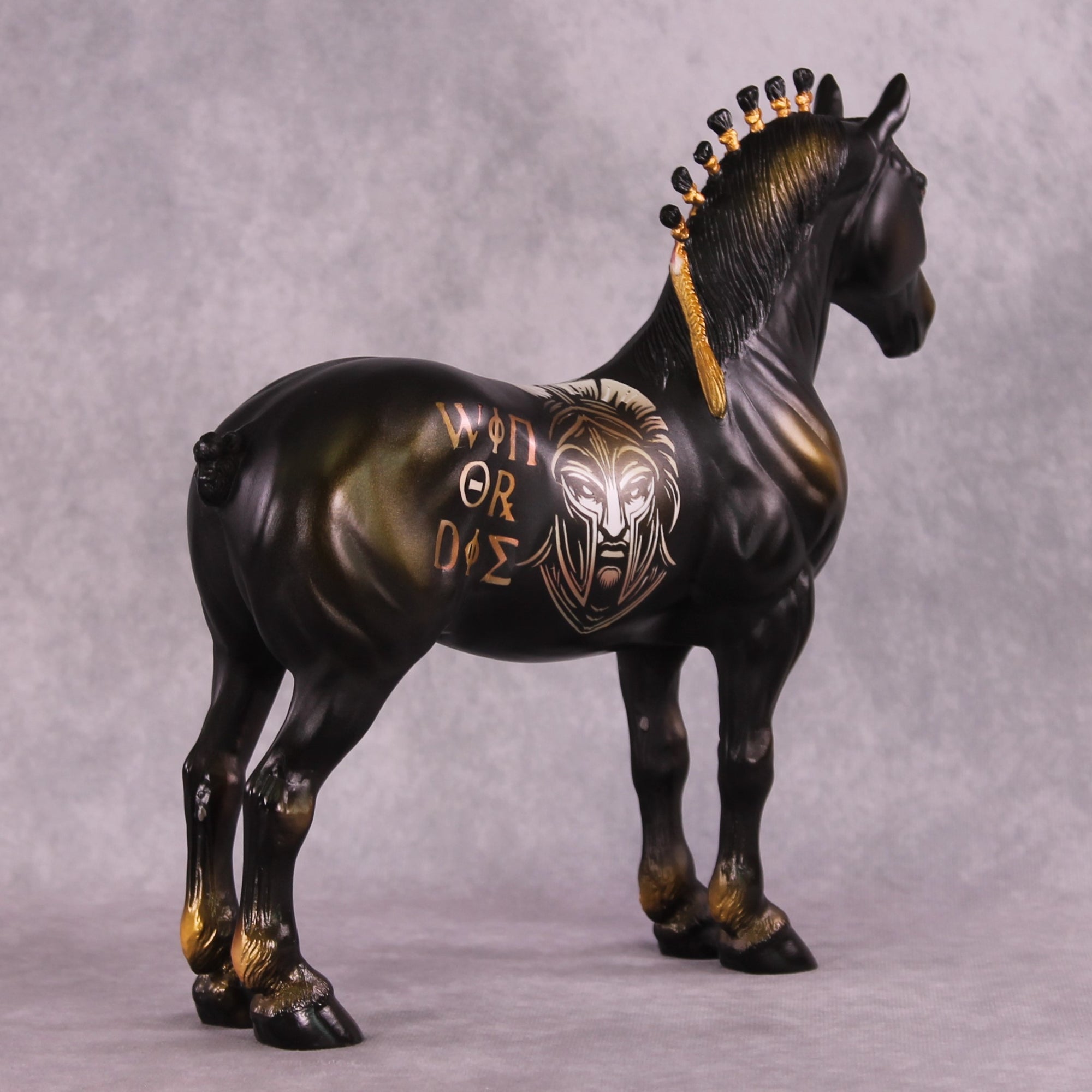 "Win or Die" OOAK Standing Drafter By Kike Duarte Best Offer 6/10/25