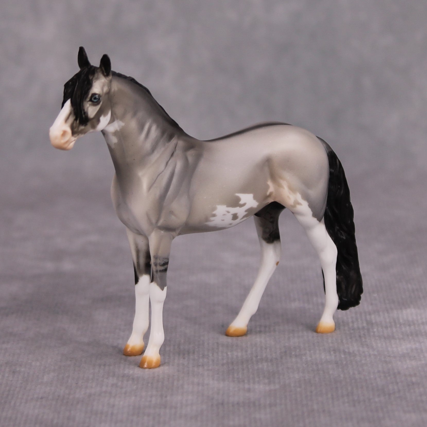 Mark OOAK Grulla Pinto Andalusian Chip By Dawn Quick MM24
