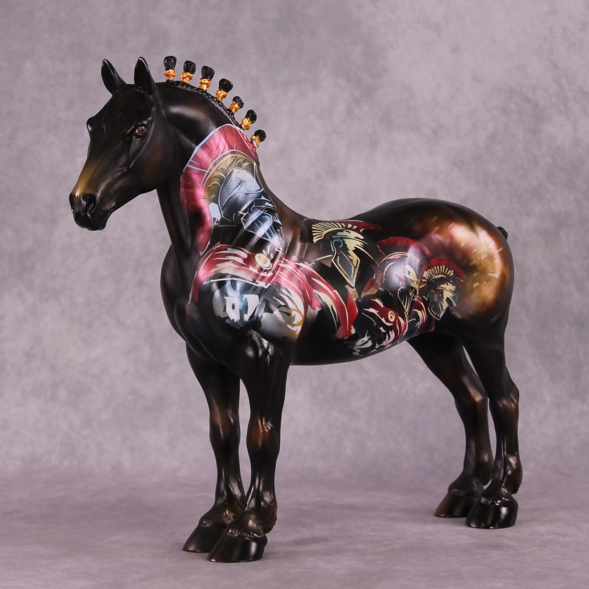 "Win or Die" OOAK Standing Drafter By Kike Duarte Best Offer 6/10/25