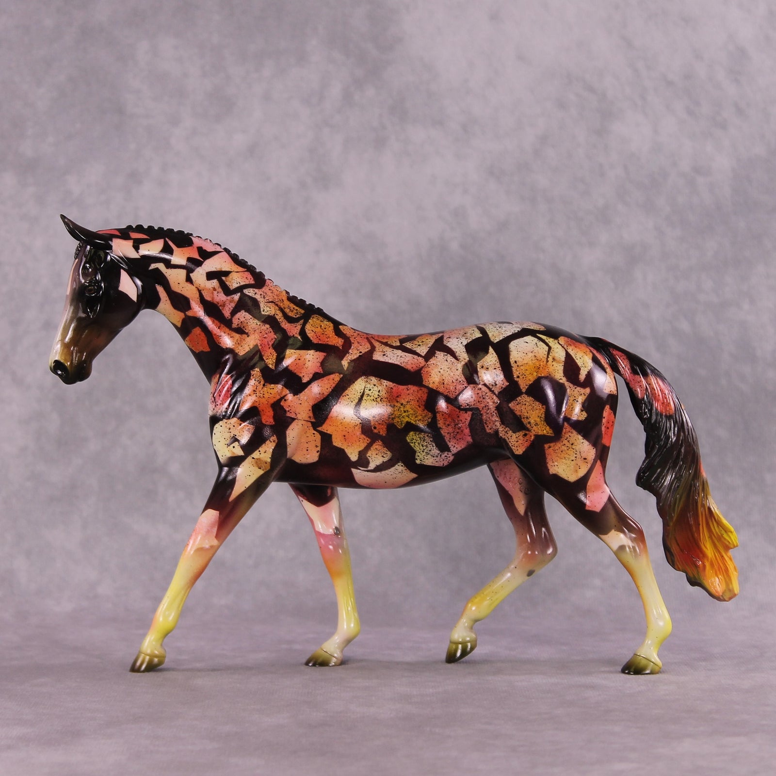 "Irazu" Glossy OOAK Pony by Kike Duarte SHCF25OS