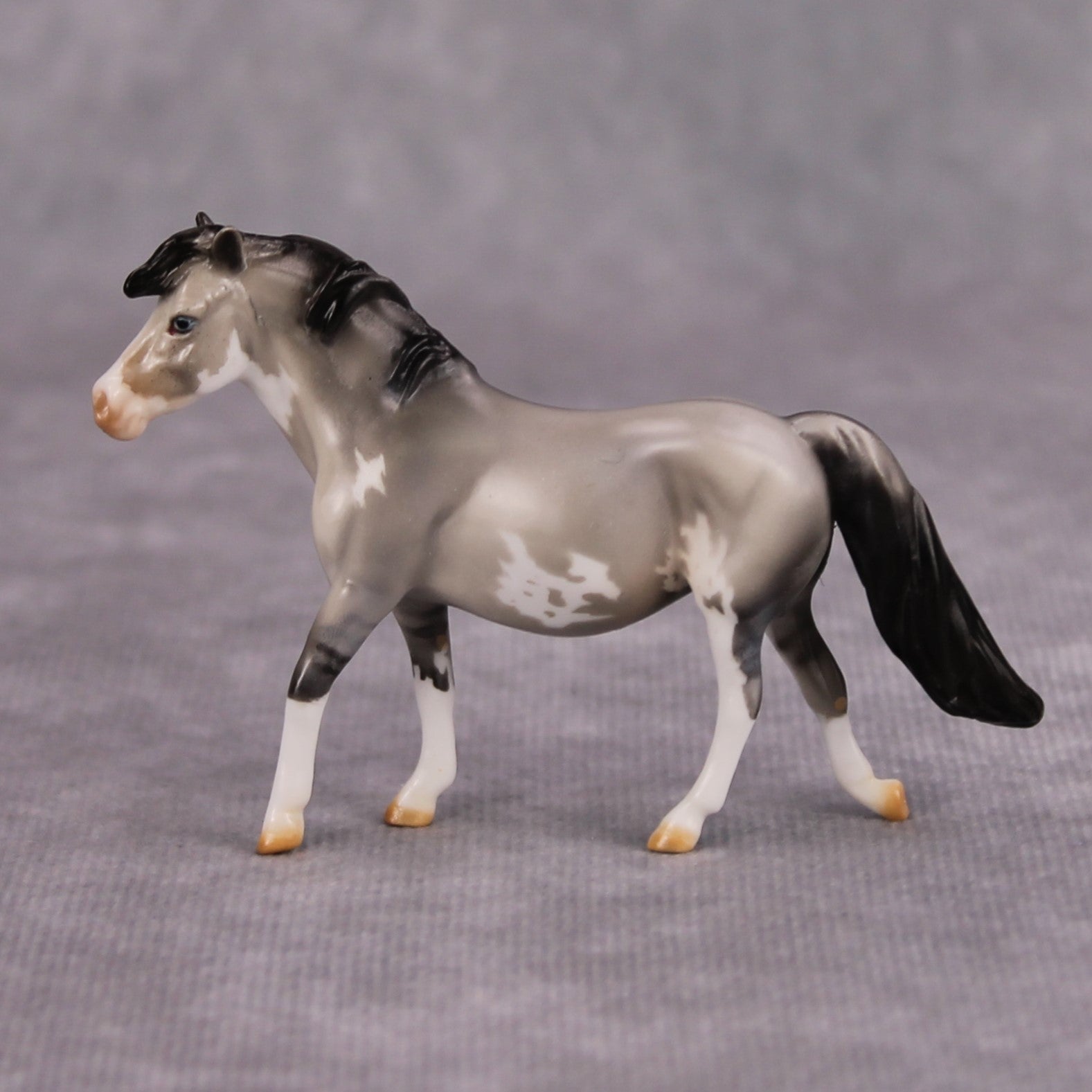 Sally OOAK Grulla Pony Chip By Dawn Quick MM24