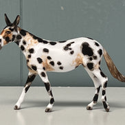 Bobalue OOAK Appaloosa Mule by Andrea Thomason Custom Mule Chip -  SAMPLE & OOAK SALE APRIL 2024 SS424