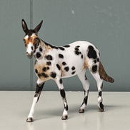Bobalue OOAK Appaloosa Mule by Andrea Thomason Custom Mule Chip -  SAMPLE & OOAK SALE APRIL 2024 SS424