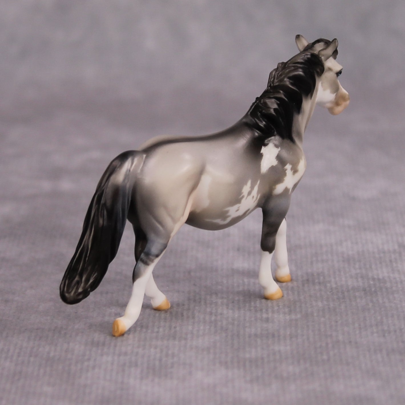 Sally OOAK Grulla Pony Chip By Dawn Quick MM24