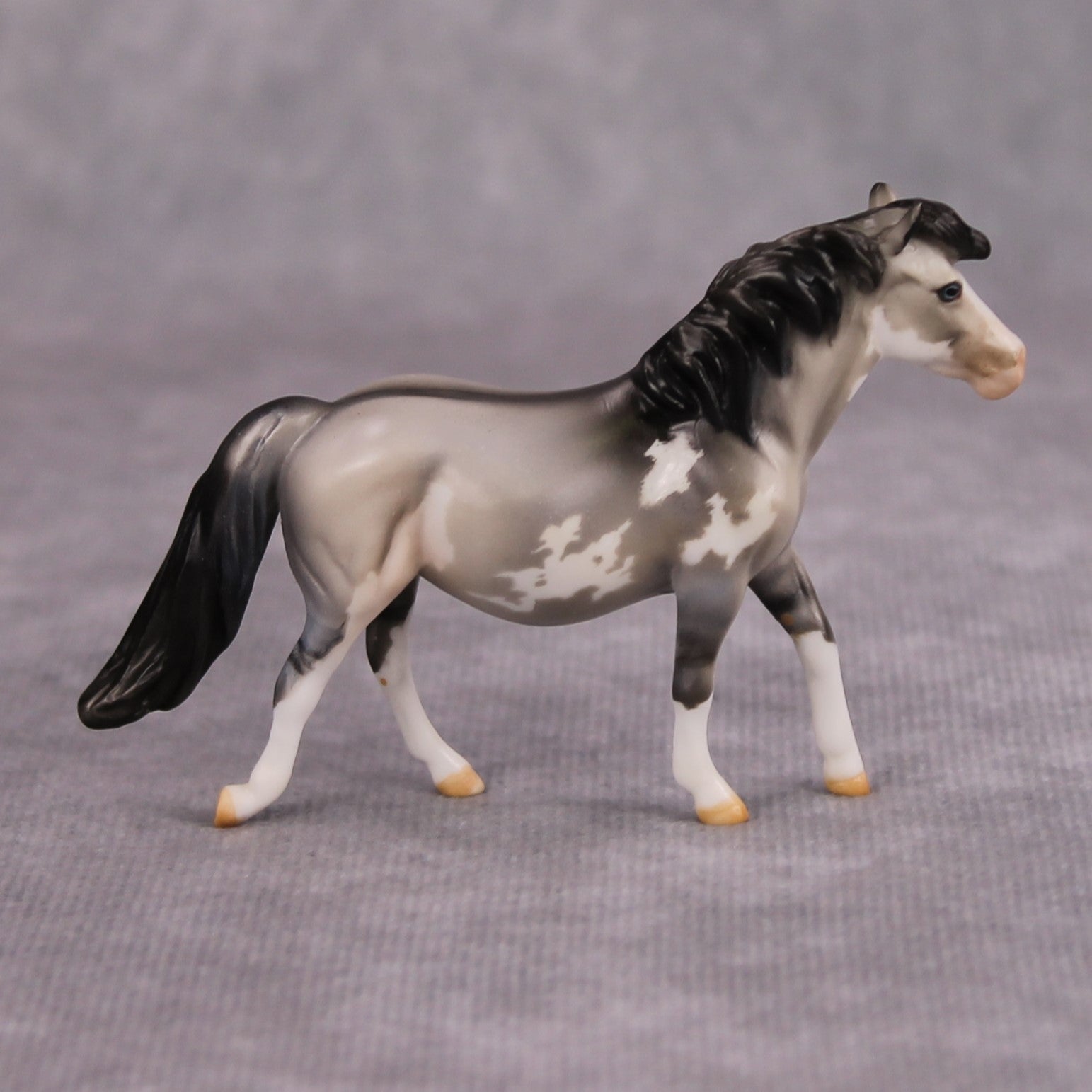 Sally OOAK Grulla Pony Chip By Dawn Quick MM24