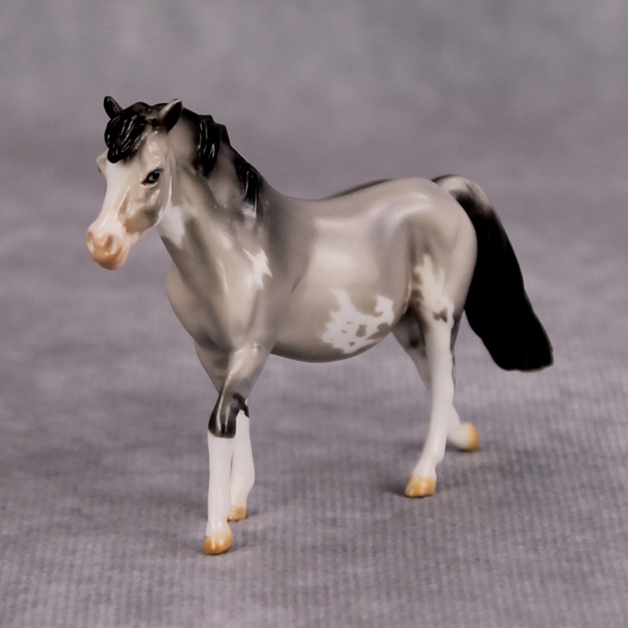 Sally OOAK Grulla Pony Chip By Dawn Quick MM24