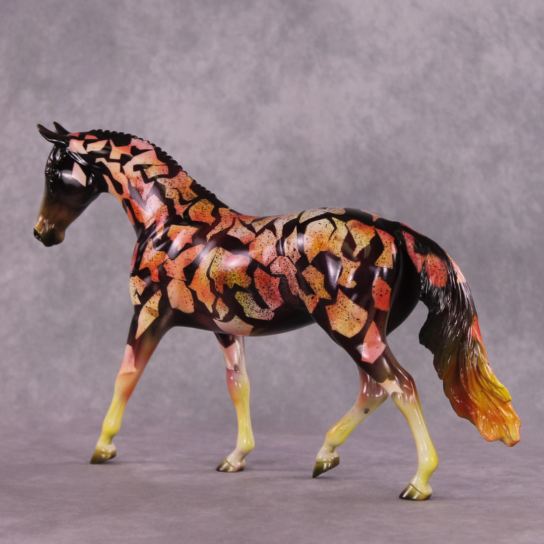 "Irazu" Glossy OOAK Pony by Kike Duarte SHCF25OS