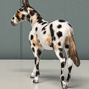 Bobalue OOAK Appaloosa Mule by Andrea Thomason Custom Mule Chip -  SAMPLE & OOAK SALE APRIL 2024 SS424
