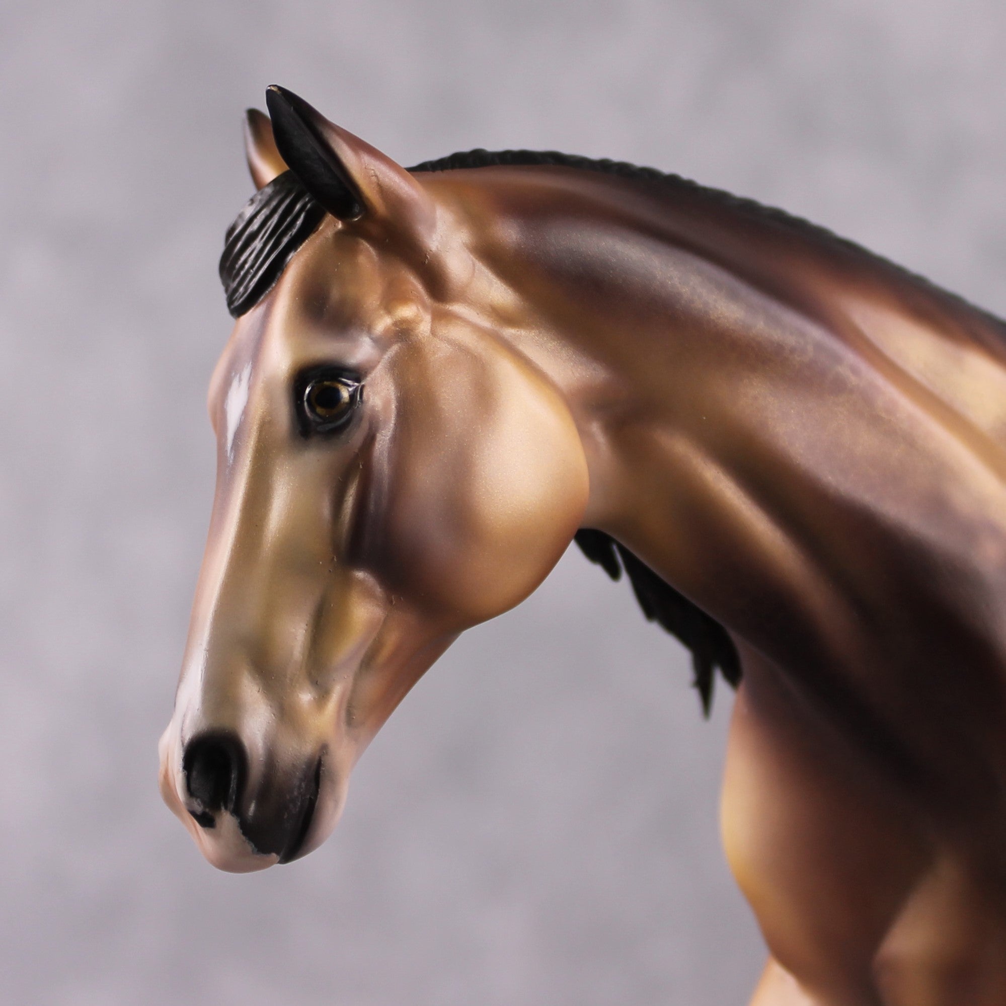 Stone Horses OOAK FCM "Jiovanni" - Dappled Buckskin Remington by Jess Hamill &amp; Mona Best Offer 2/04/2025