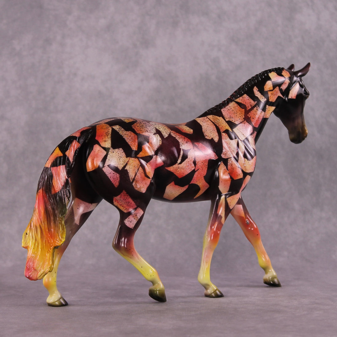 "Irazu" Glossy OOAK Pony by Kike Duarte SHCF25OS