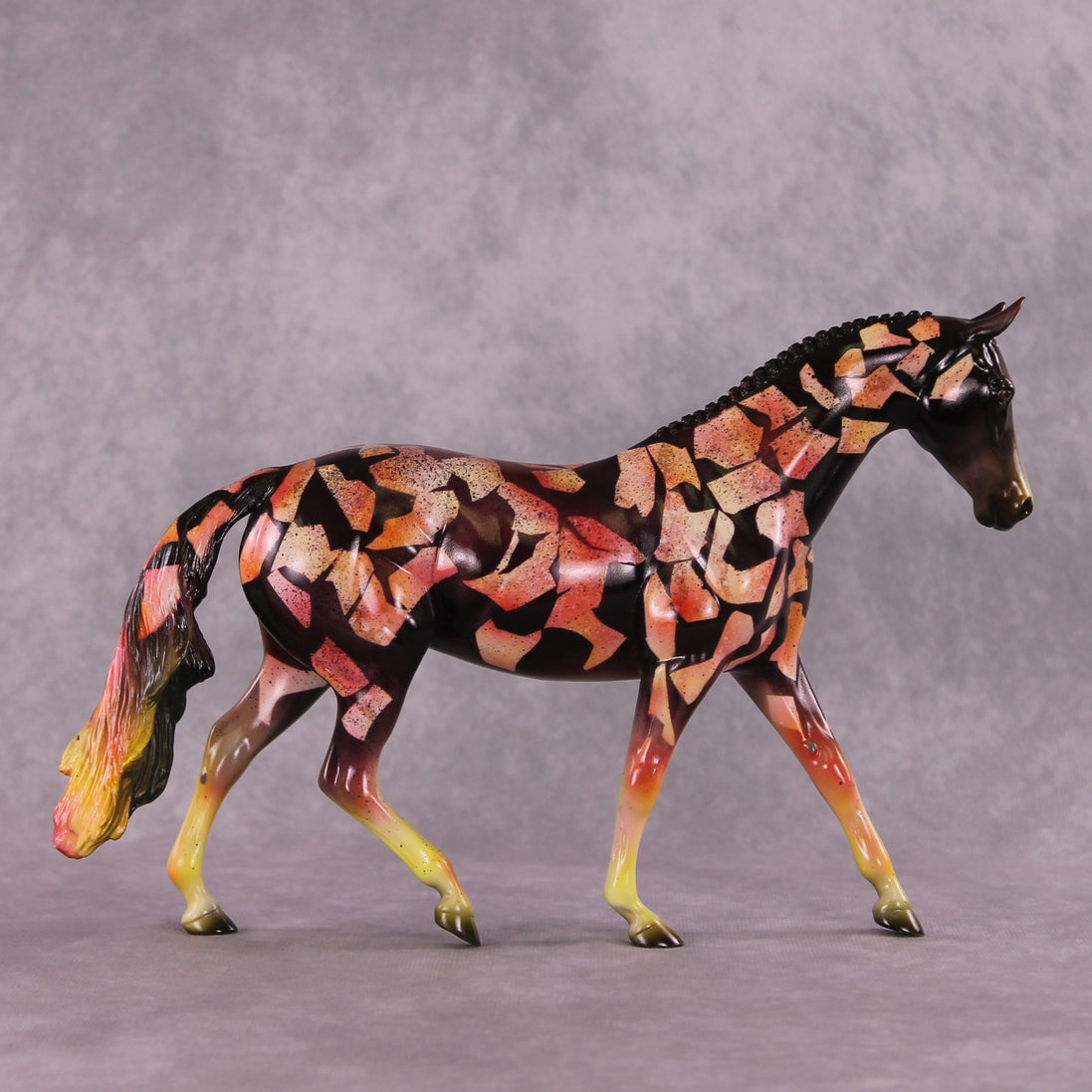 "Irazu" Glossy OOAK Pony by Kike Duarte SHCF25OS