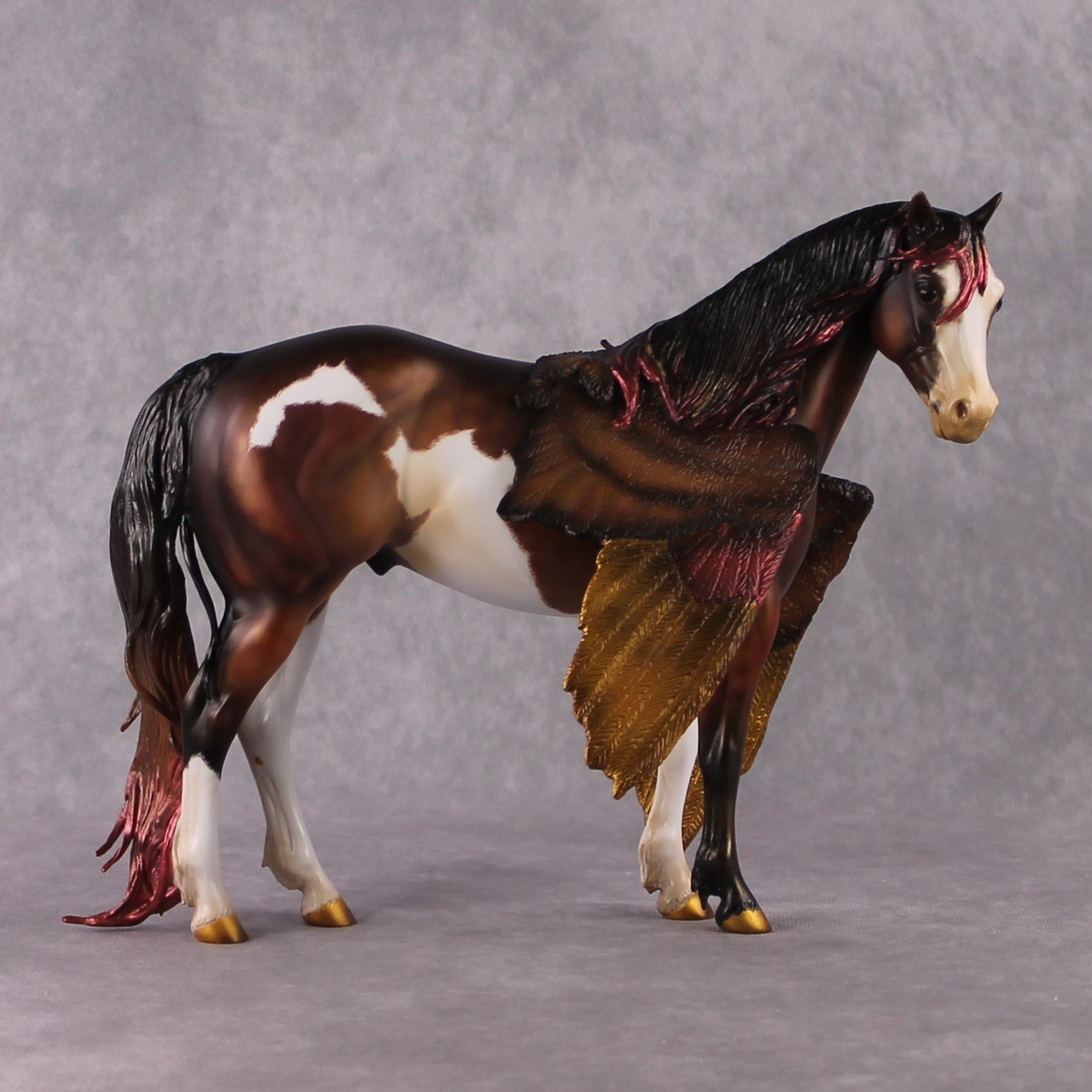 Stone Horses OOAK EFCM "Little Ruby Book" - Red Bay Falcon ISH by Kristen Cermele Best Offer 2/04/2025