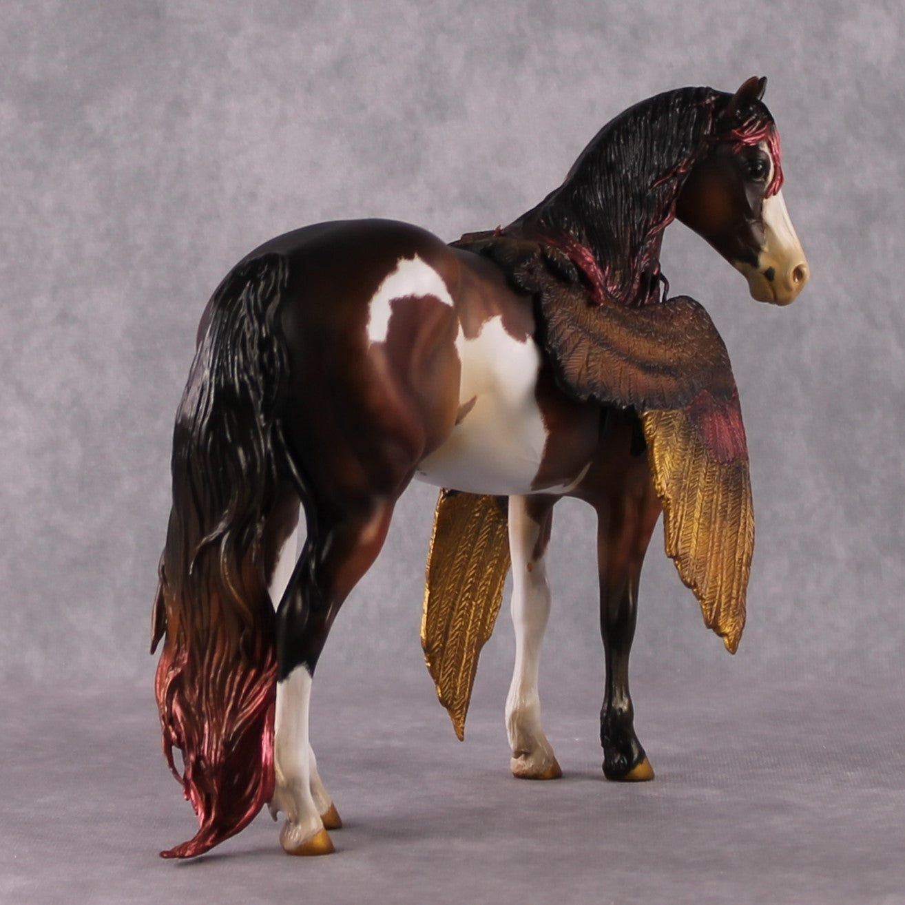 Stone Horses OOAK EFCM "Little Ruby Book" - Red Bay Falcon ISH by Kristen Cermele Best Offer 2/04/2025