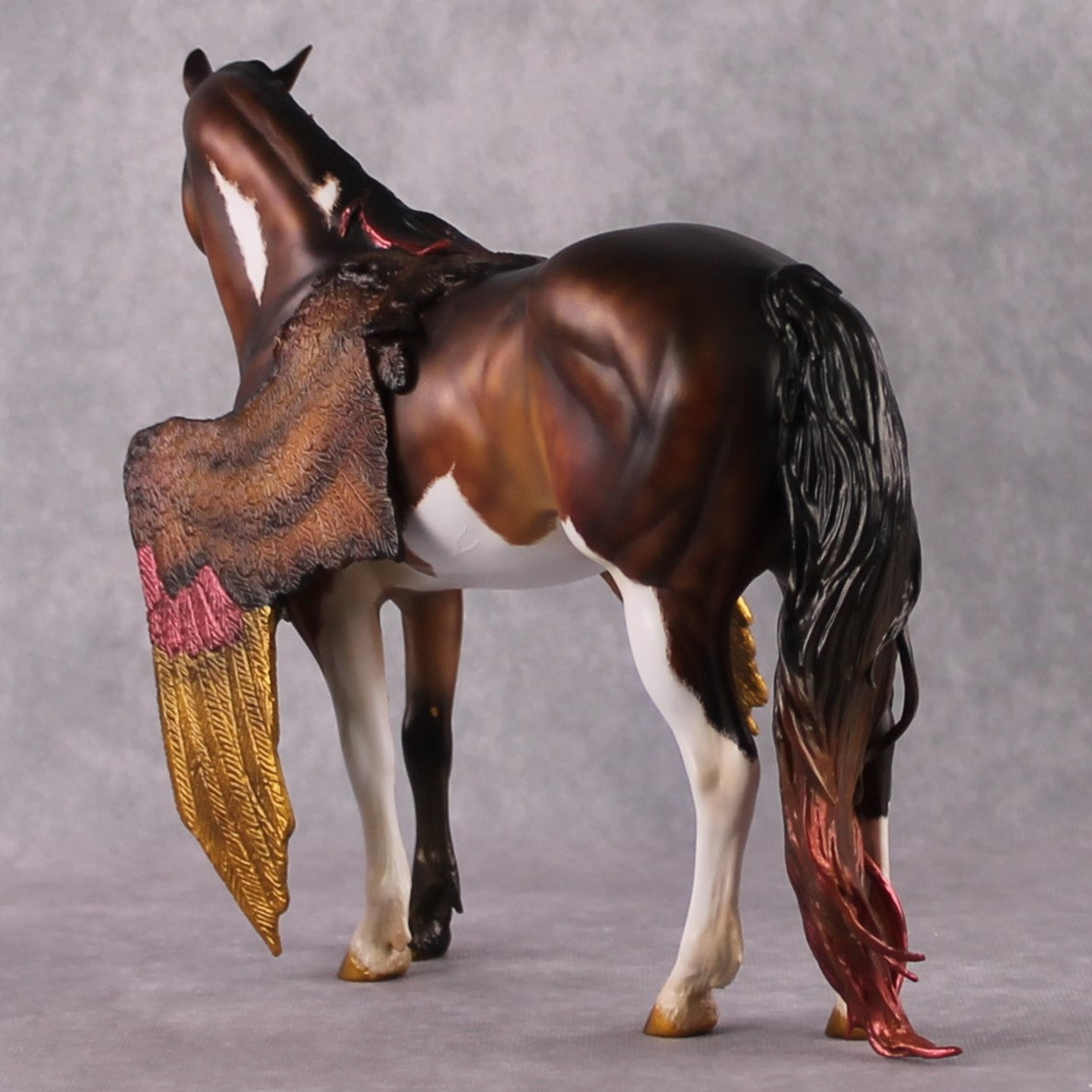 Stone Horses OOAK EFCM "Little Ruby Book" - Red Bay Falcon ISH by Kristen Cermele Best Offer 2/04/2025