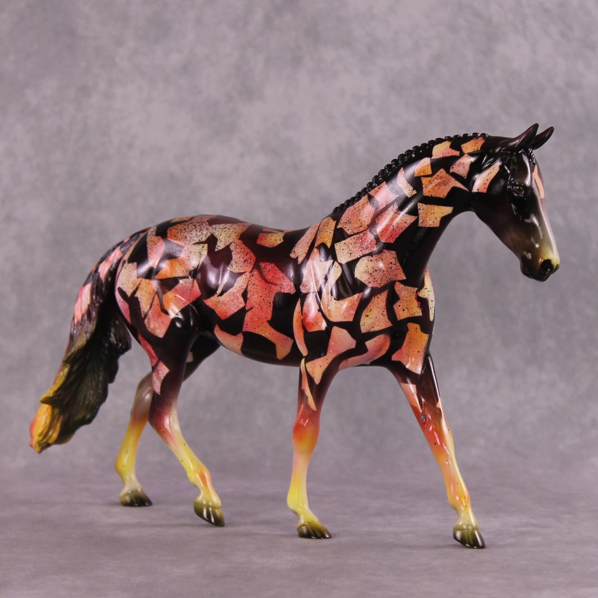"Irazu" Glossy OOAK Pony by Kike Duarte SHCF25OS