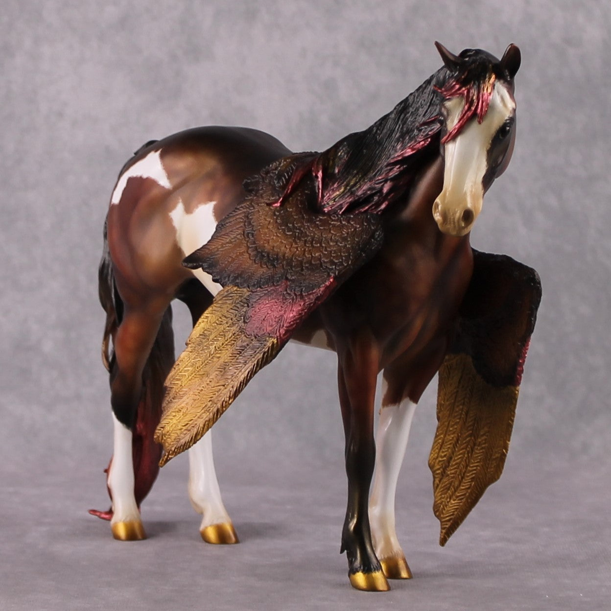 Stone Horses OOAK EFCM "Little Ruby Book" - Red Bay Falcon ISH by Kristen Cermele Best Offer 2/04/2025