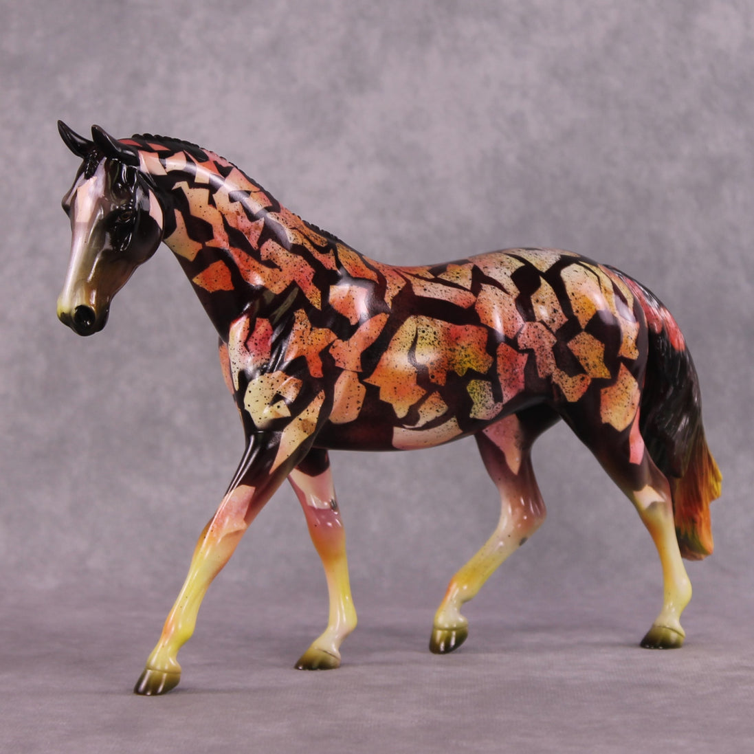 "Irazu" Glossy OOAK Pony by Kike Duarte SHCF25OS