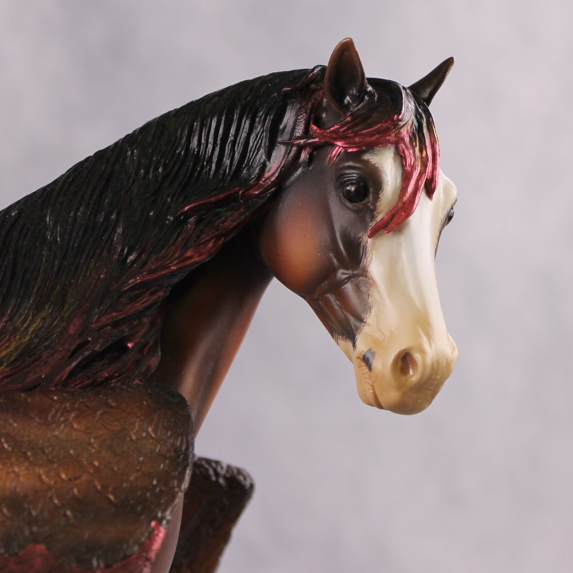 Stone Horses OOAK EFCM "Little Ruby Book" - Red Bay Falcon ISH by Kristen Cermele Best Offer 2/04/2025