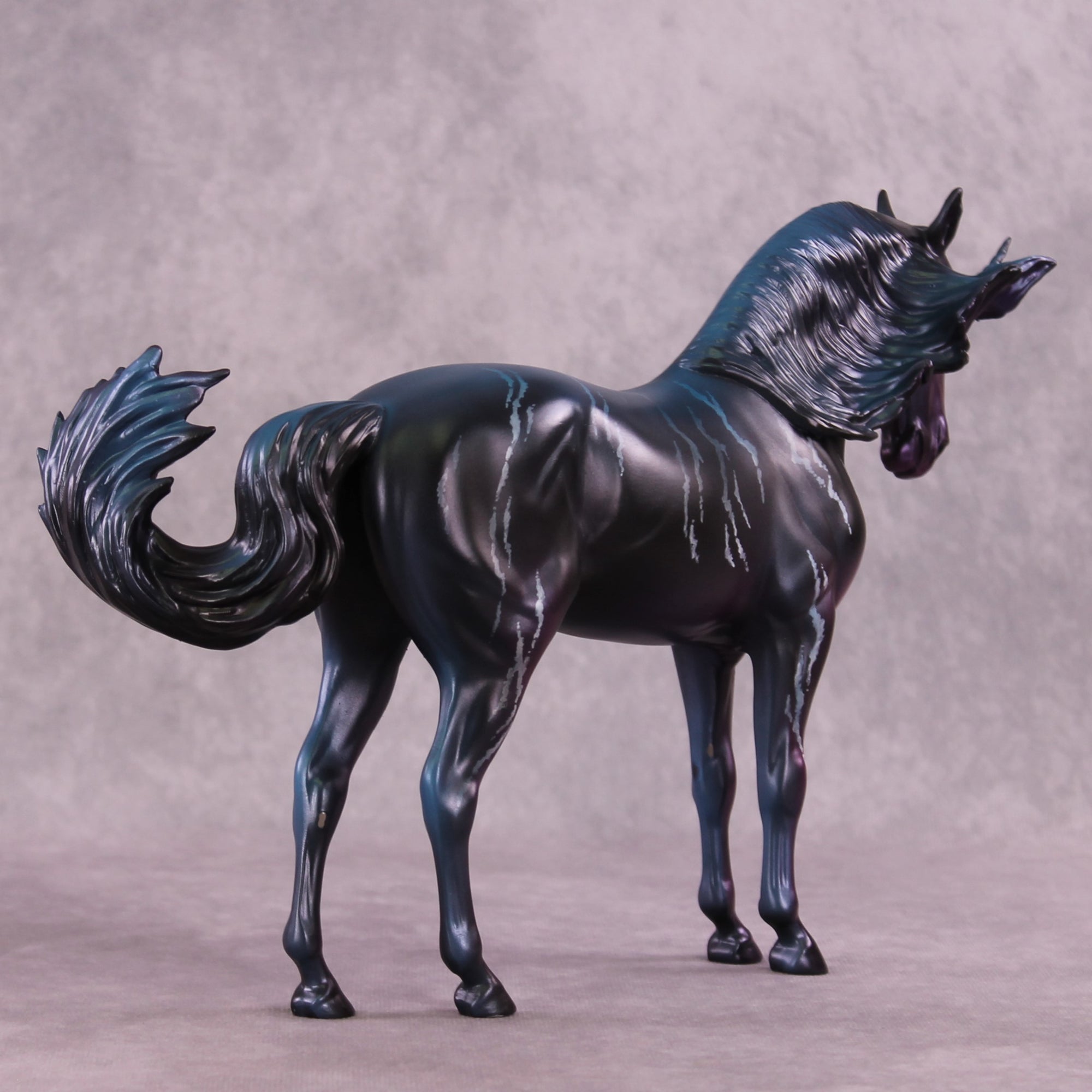 PREVIEW Art of the Horse "Elements of Harmony: Ice" LE-7 FCM Andalusian by Jess Hamill EQ25