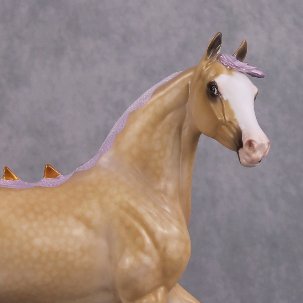 Murasaki OOAK Dappled Palomino Lavender Pearl Deco Kirin Arab Mare by Kirsten Cermele &amp; Sheryl Leisure MM24 Best Offer