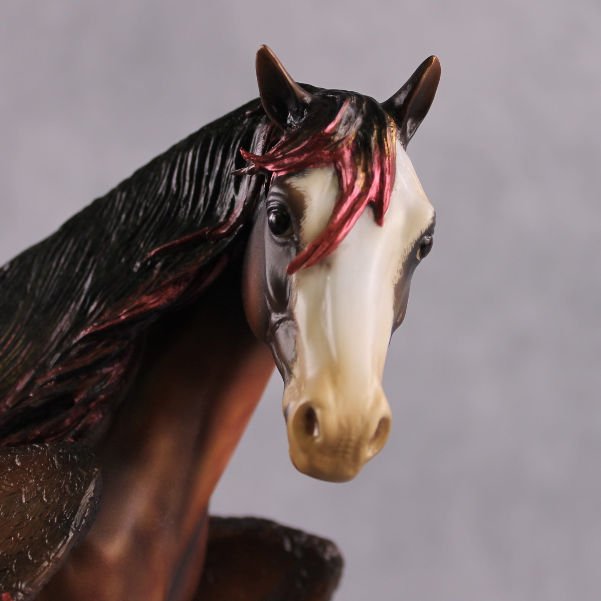 Stone Horses OOAK EFCM "Little Ruby Book" - Red Bay Falcon ISH by Kristen Cermele Best Offer 2/04/2025