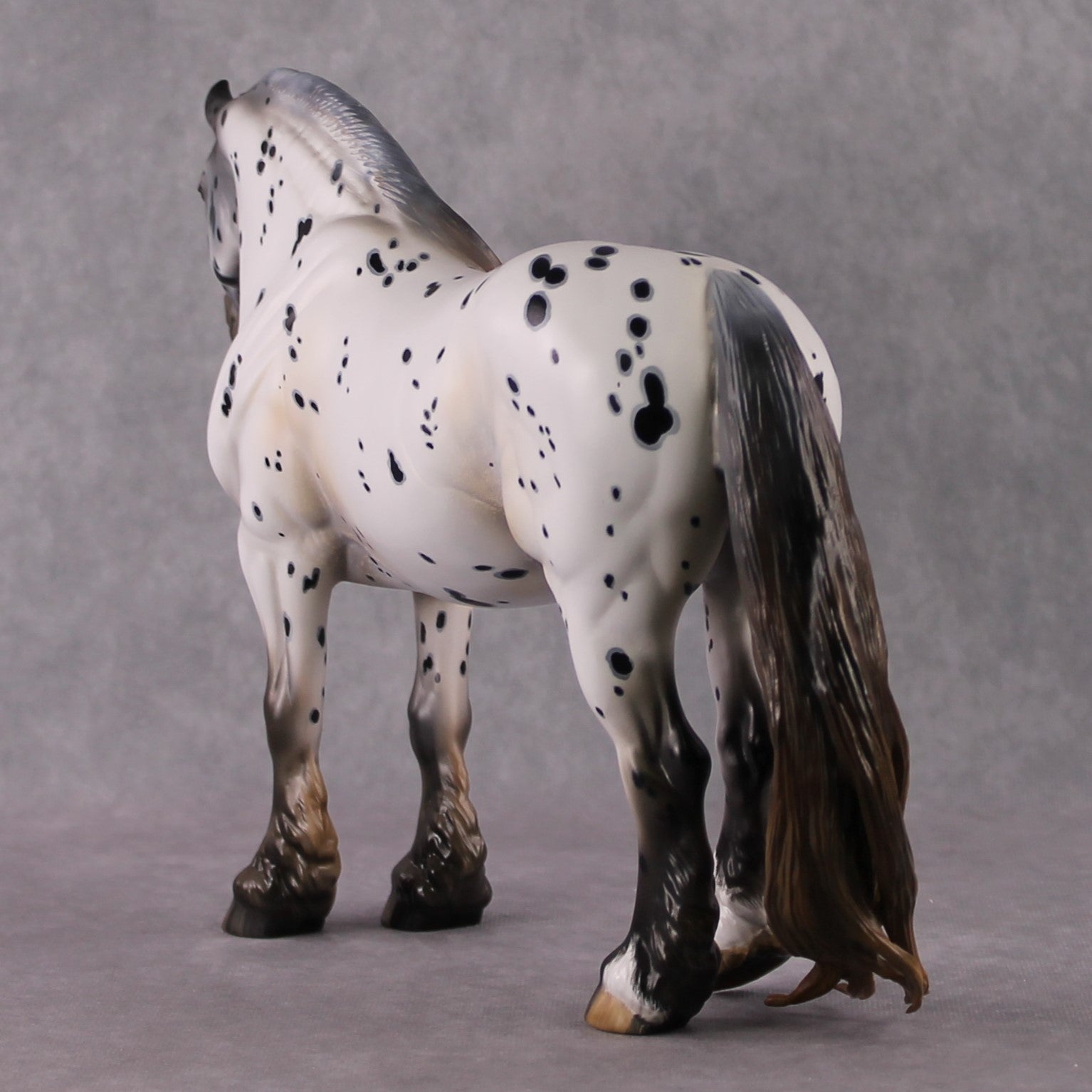 Stone Horses OOAK FCM "Letters to Li Hua" - Leopard Appaloosa Bunny by Kristen Cermele &amp; Mona Best Offer 2/04/2025
