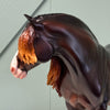 Roma OOAK Custom Dark Dappled Liver Chestnut Heavy Draft By Caroline Boydston Best Offers 8/6/24