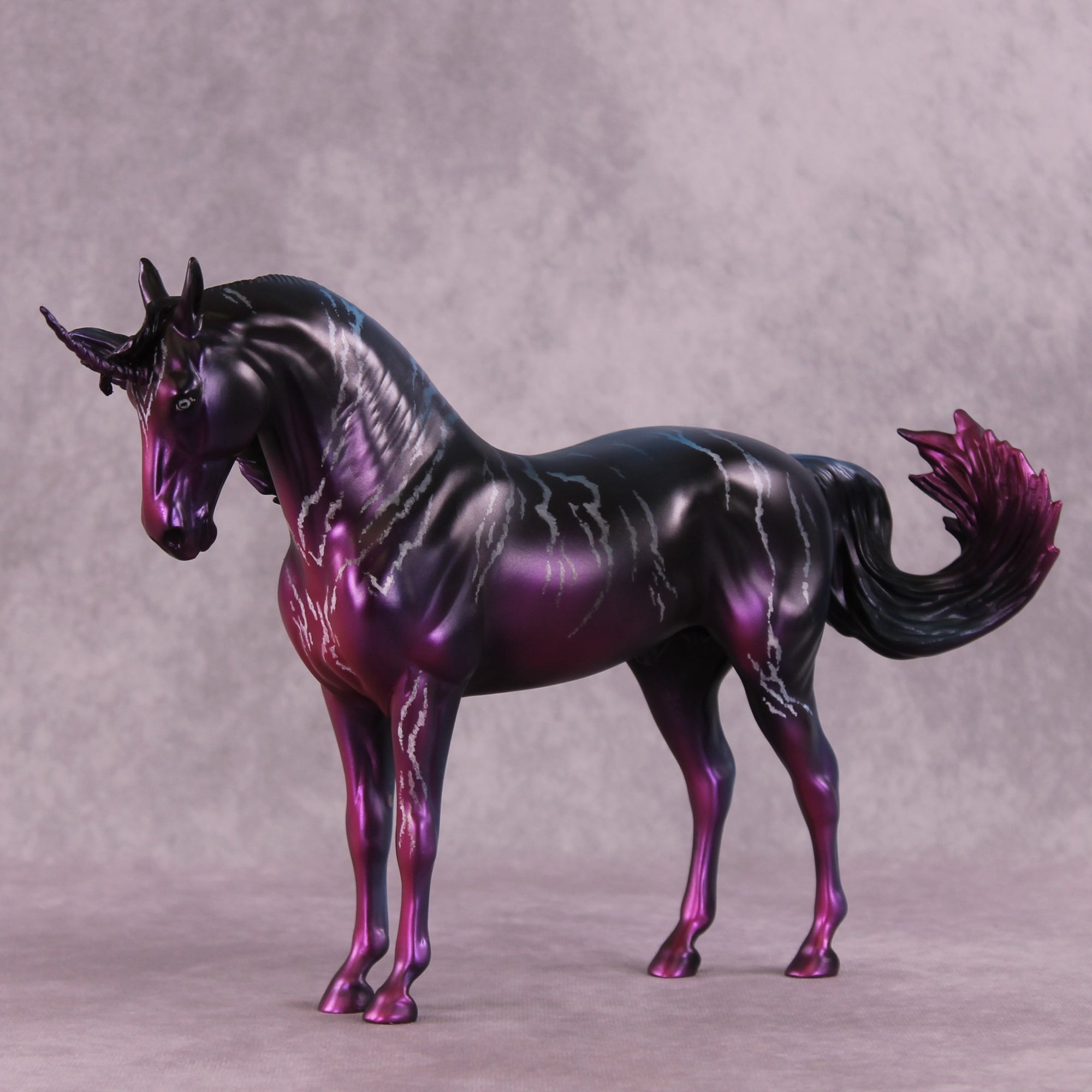 PREVIEW Art of the Horse "Elements of Harmony: Ice" LE-7 FCM Andalusian by Jess Hamill EQ25